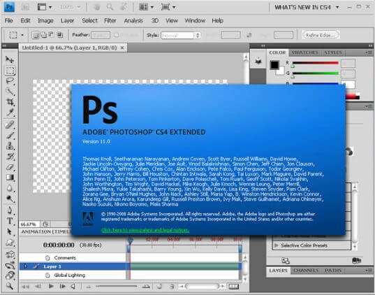 Adobe Photoshop cs4 Free Download Full Version 